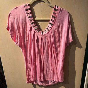 Bebe 2b Pink Passionfruit Top Size S Small